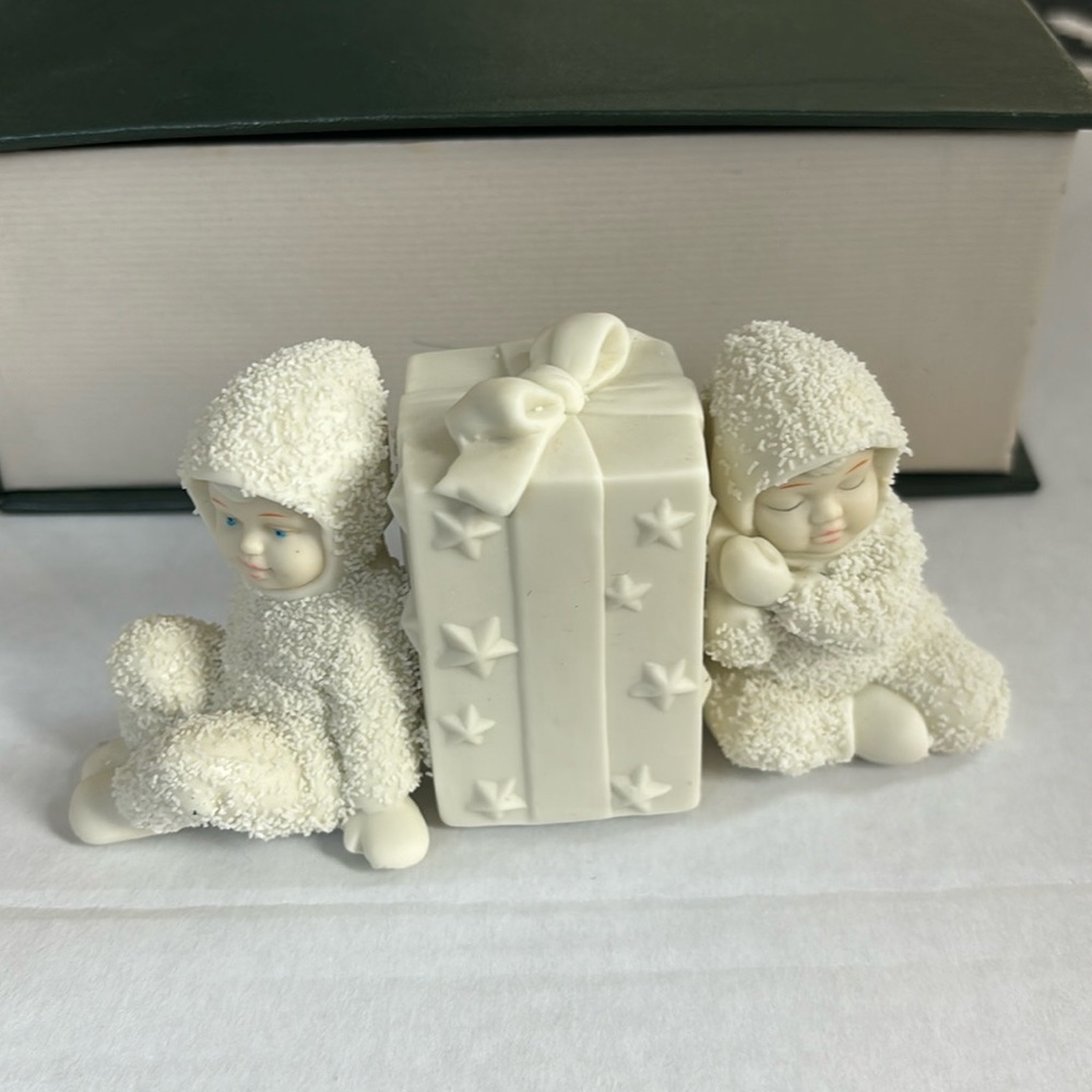 “Waiting for Christmas” Snowbaby